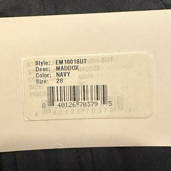 EDWIN Jeans Men's 28 x 31 Navy Blue Maddox Endurance Slim Fit NWT - Picture 5 of 7